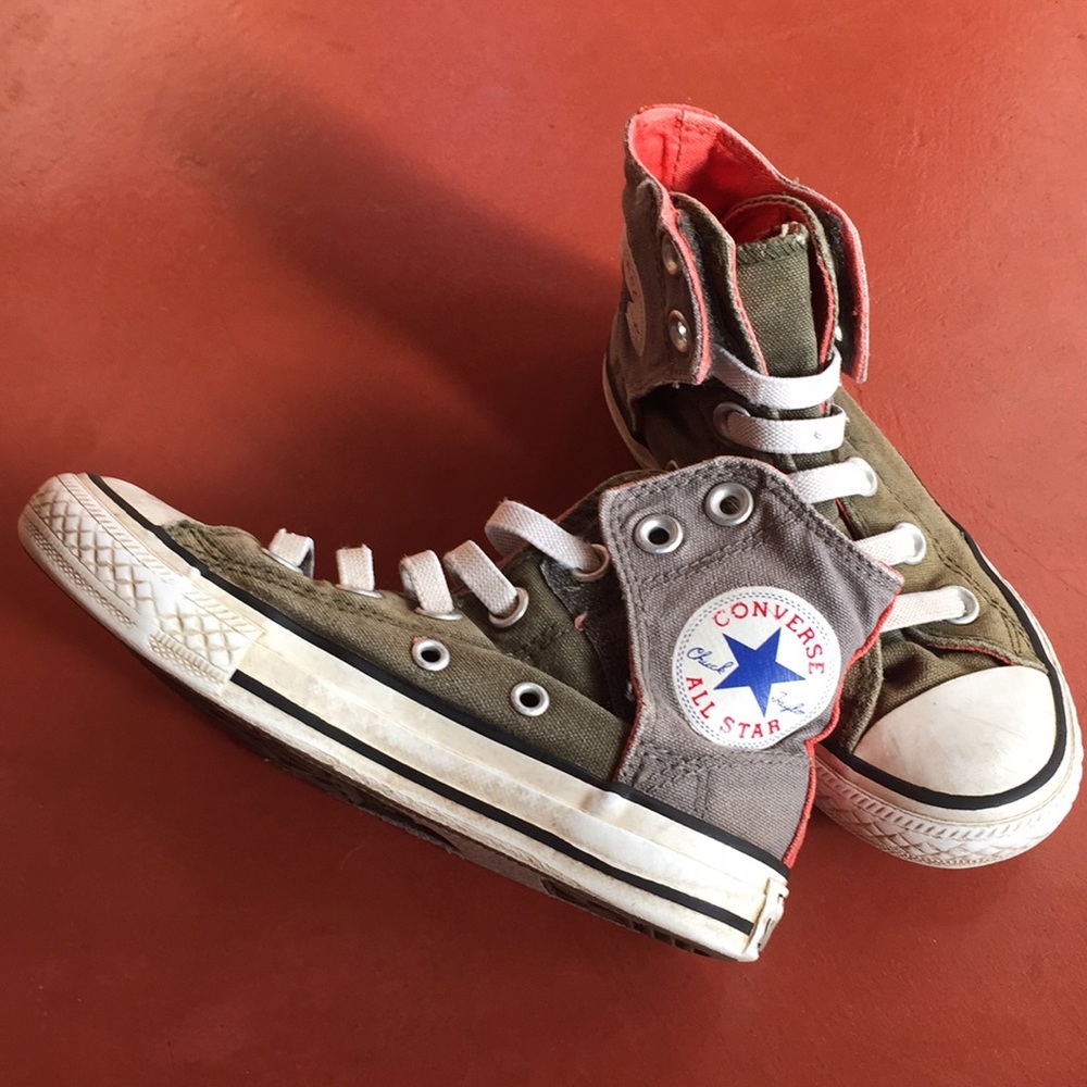 Converse All Star Kids Shoe 11 Velcro